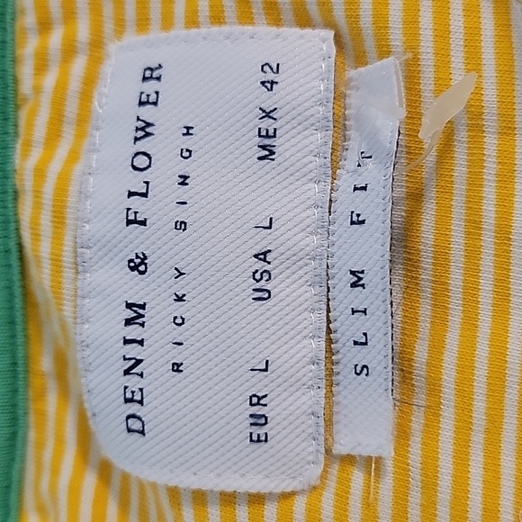 Denim & Flower L crewneck taco short sleeve t-shirt - Picture 2 of 5